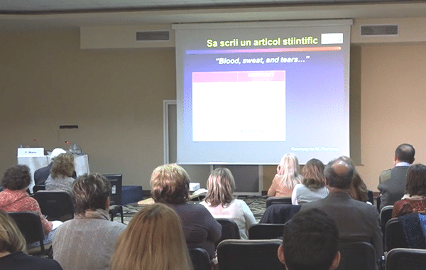 Curs: Curs: Cum sa iti scrii lucrarile pentru a putea fi publicate in reviste ISI